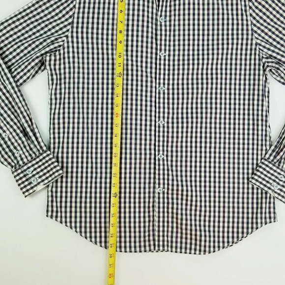 Robert Graham "X" Tailored Fit XL Men's Embroidered Logo Black White Red Trim - Picture 8 of 10